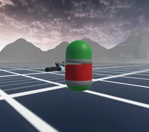 Mini Gunner character